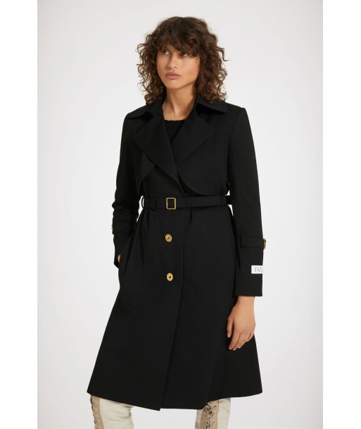 Trench coat in organic cotton gabardine à prix réduit toute l'année