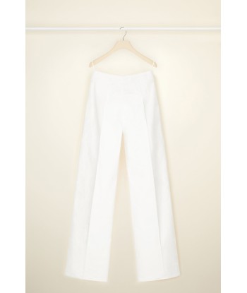 Pantalon droit en coton bio la colonne vertébrale