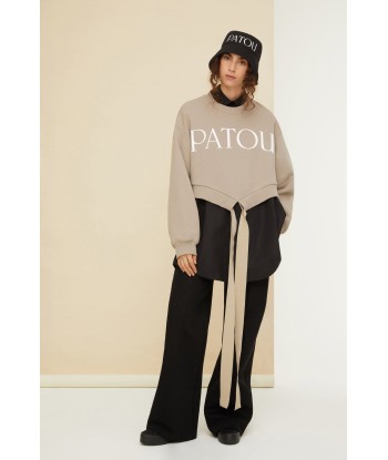 Sweatshirt Patou court en coton bio la livraison gratuite