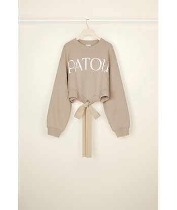 Sweatshirt Patou court en coton bio la livraison gratuite