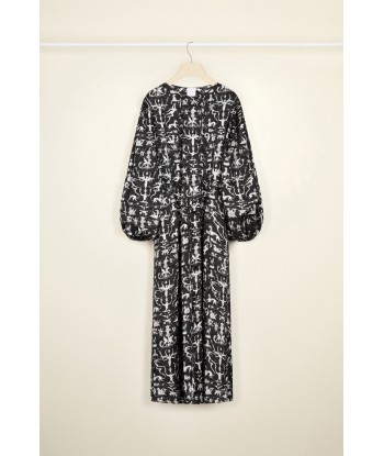 Maxi Buttoned Dress - Black Fairy Tales chez Cornerstreet bien 