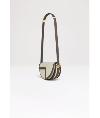 Le Patou bag in organic cotton jacquard and leather Voir les baskets