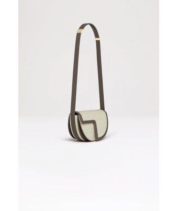 Le Patou bag in organic cotton jacquard and leather Voir les baskets