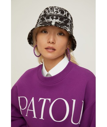 Sweatshirt Patou court en coton bio la colonne vertébrale