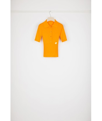 Knit polo shirt in organic cotton sélection de produits