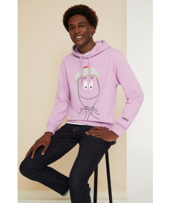 Sweatshirt Barbapapa unisexe en coton bio Amélioration de cerveau avec