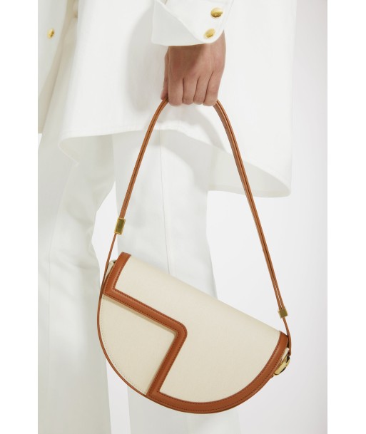 Le Patou bag in recycled cotton and leather la livraison gratuite