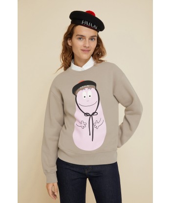 Sweatshirt Barbapapa unisexe en coton bio Par le système avancé 