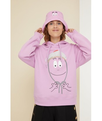 Sweatshirt Barbapapa unisexe en coton bio Amélioration de cerveau avec