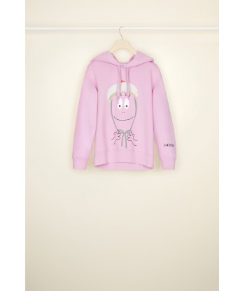 Sweatshirt Barbapapa unisexe en coton bio Amélioration de cerveau avec