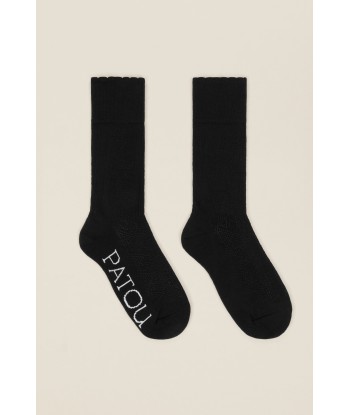 Lot de deux paires de chaussettes en coton bio - Noires et Blanches 50% de réduction en Octobre 2024