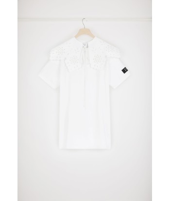 Robe t-shirt en coton bio à col amovible Vous souhaitez 