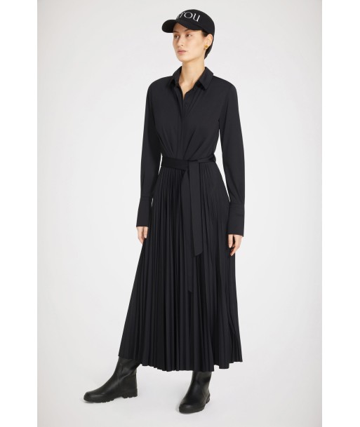 Robe maxi plissée en polyester recyclé Venez découvrir notre 