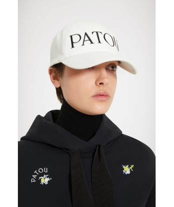 Sweatshirt à capuche brodé en coton bio le des métaux précieux