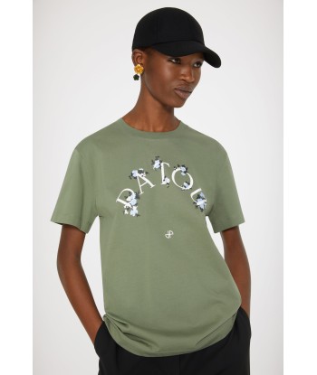 T-shirt Patou à fleurs en coton bio est présent 