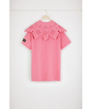 Robe t-shirt en coton bio à col amovible les ctes