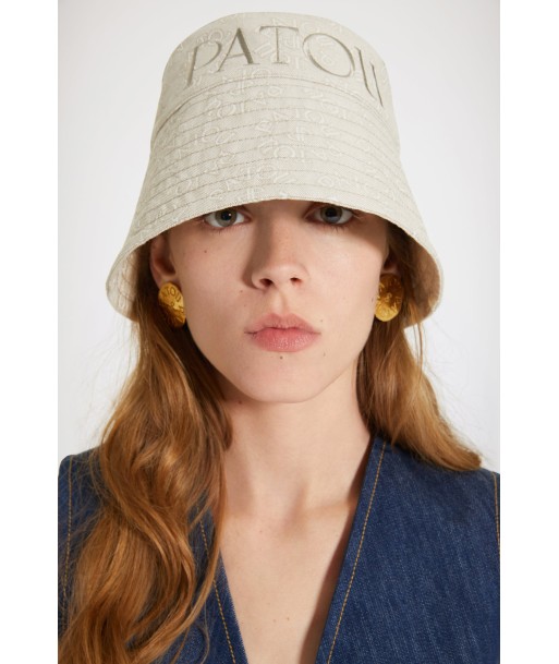 Patou bucket hat in organic cotton jacquard meilleur choix