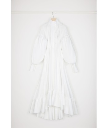 Robe longue à volants en coton bio JUSQU'A -70%! 