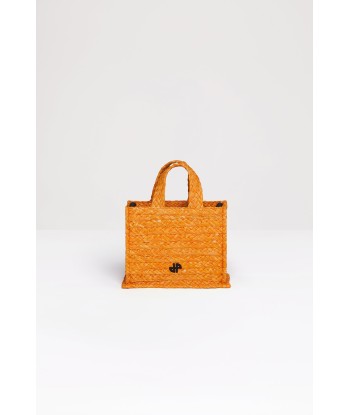 Small JP tote in raffia en stock