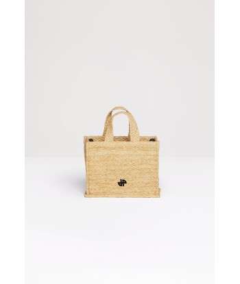 Small JP tote in raffia pas cher chine