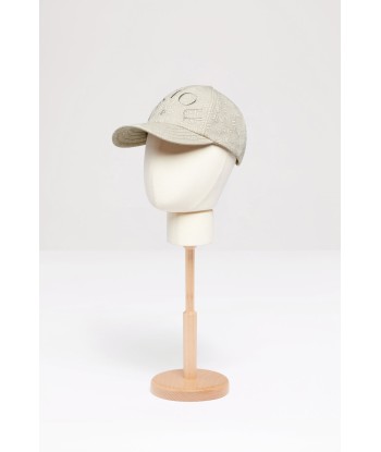 Casquette Patou en jacquard de coton bio brillant des détails fins