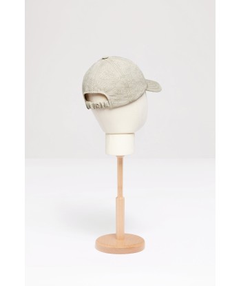 Casquette Patou en jacquard de coton bio brillant des détails fins