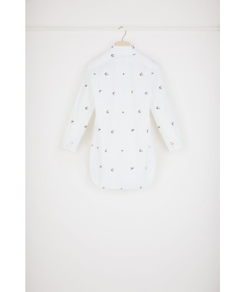 Embroidered baby shirt in organic cotton store