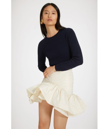 Bloom mini skirt in recycled faille store