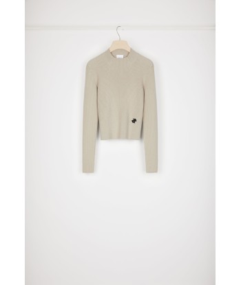 Signature rib jumper in Merino wool de votre