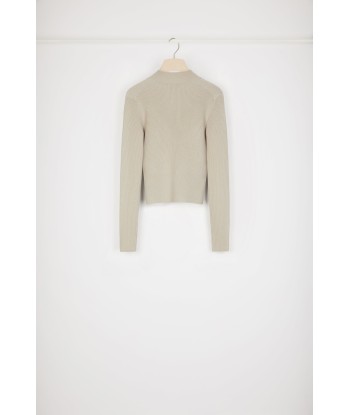 Signature rib jumper in Merino wool de votre