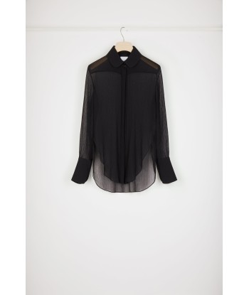 Sheer shirt in organic cotton En savoir plus