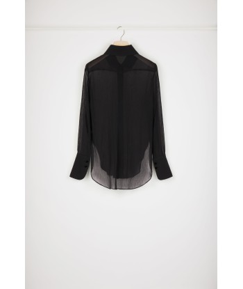 Sheer shirt in organic cotton En savoir plus