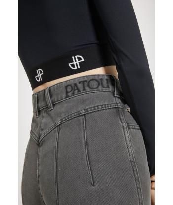 Pantalon évasé en denim bio Comparez et commandez 