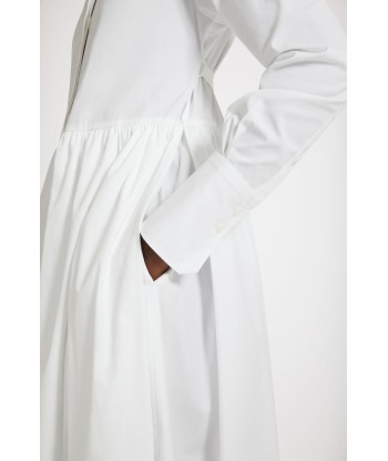 Robe chemise midi en coton bio Fin de série