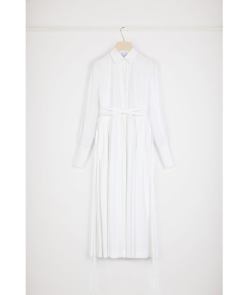 Robe chemise midi en coton bio Fin de série