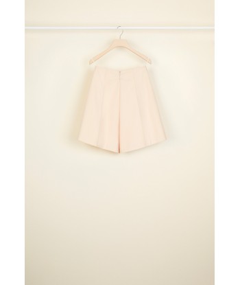 High-waisted wool and cashmere shorts acheter en ligne