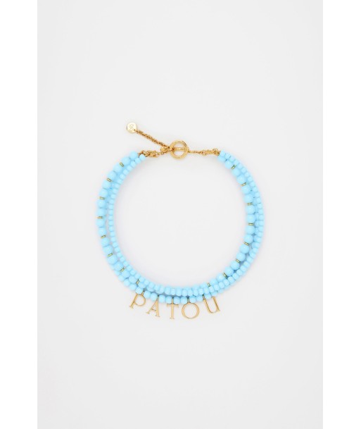 Patou coloured glass-bead necklace commande en ligne