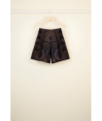 High-waisted virgin wool shorts votre