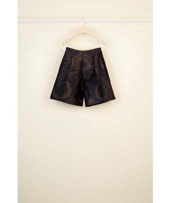 High-waisted virgin wool shorts votre