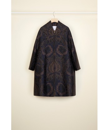 Oversized floral silk brocade coat le concept de la Pate a emporter 