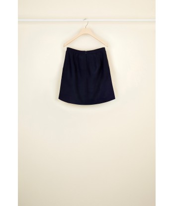 Wool and cashmere tulip skirt de la marque