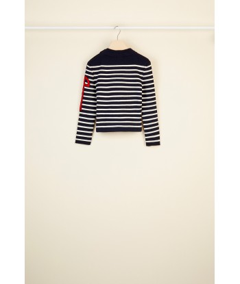 Breton jumper with embroidered logo de l' environnement