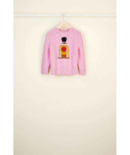 Perfume bottle wool jumper en stock