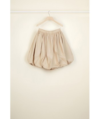 Cotton blend bubble skirt les ctes