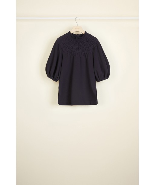 Smock collar cotton sweatshirt JUSQU'A -70%! 