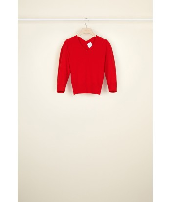 Twist collar wool jumper france