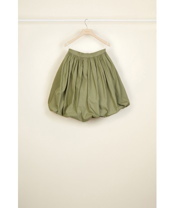 Cotton blend bubble skirt les ctes