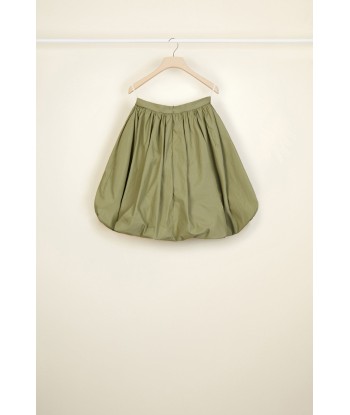 Cotton blend bubble skirt les ctes