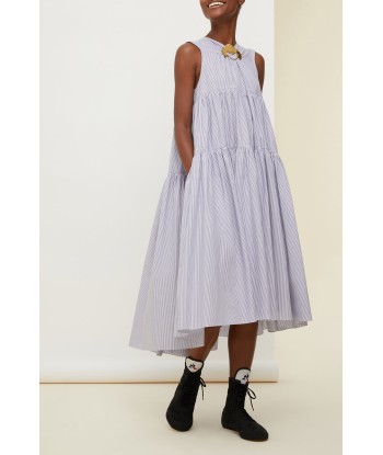 Tiered cotton maxi dress le des métaux précieux