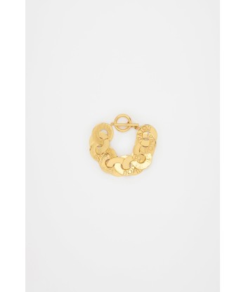 Coin bracelet in gold-plated brass 2 - 3 jours ouvrés.